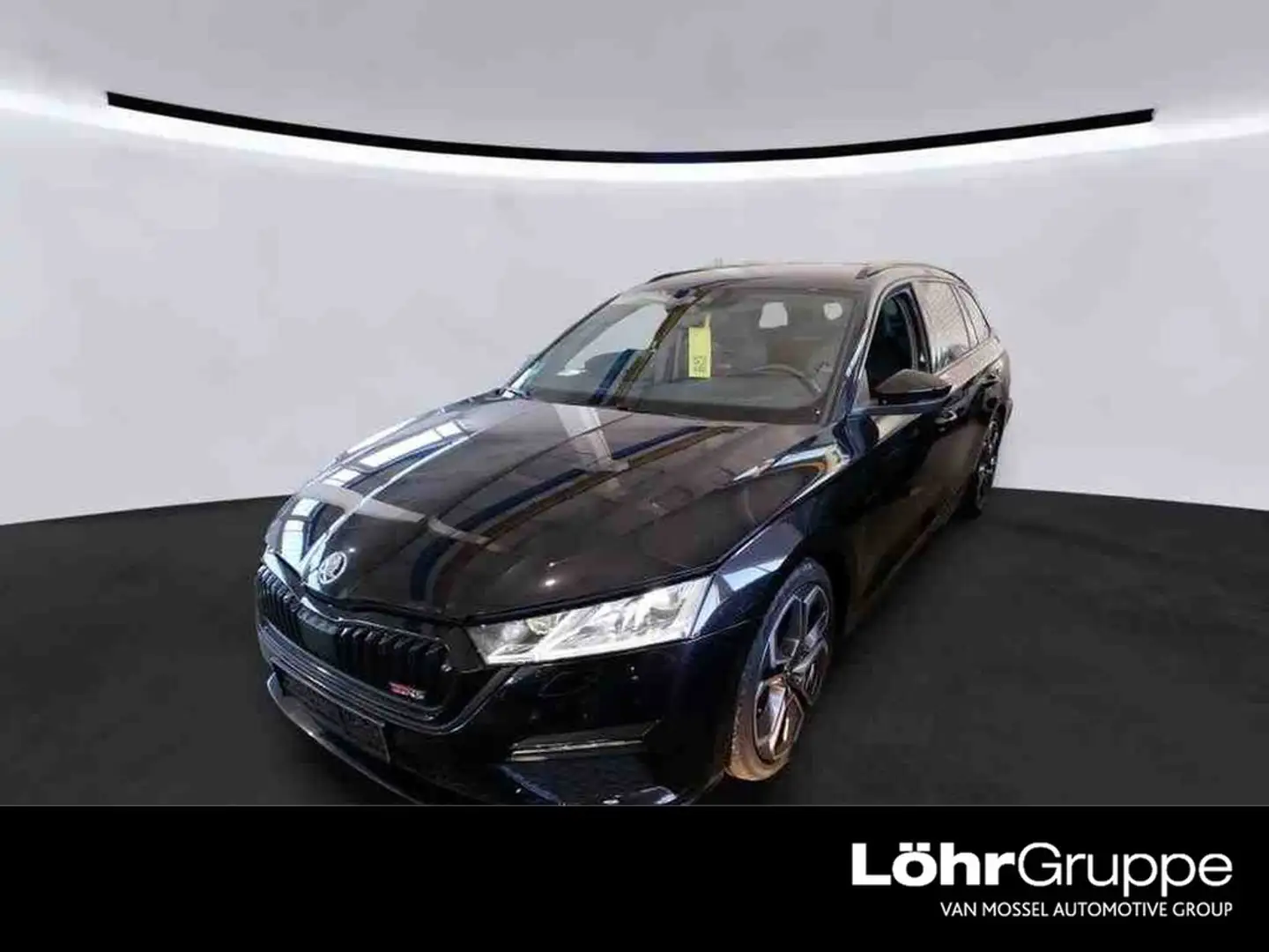 Skoda Octavia Combi RS Plus 2.0 TDI DSG AHK, Rear-View Schwarz - 1