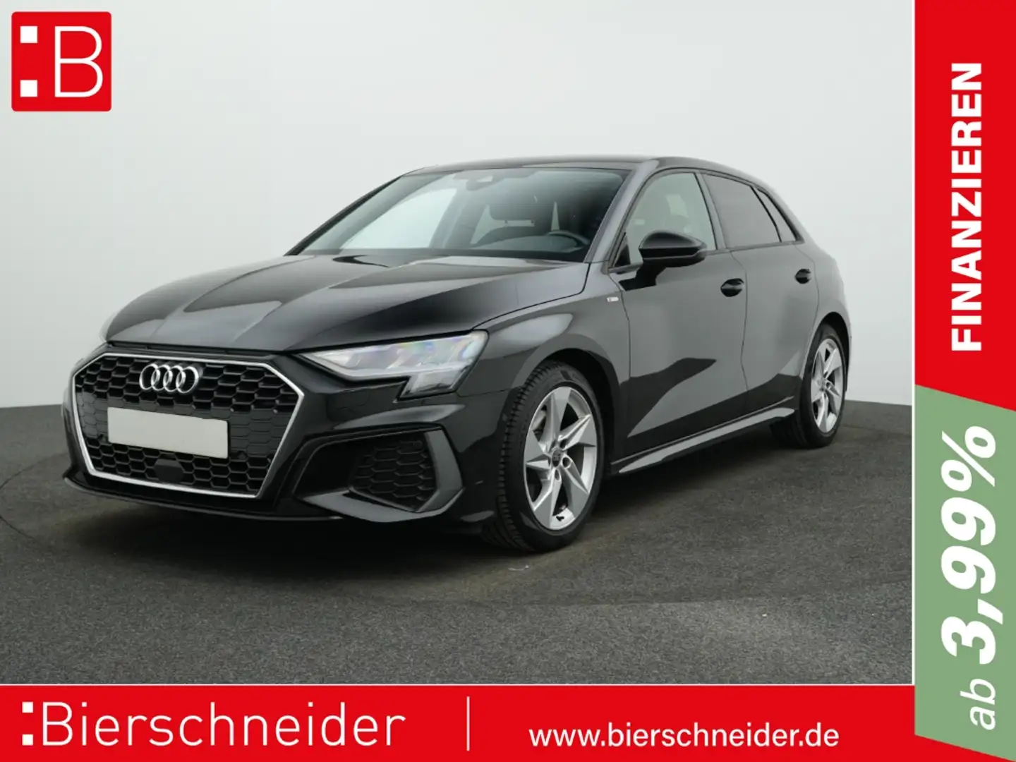 Audi A3 Sportback 35 TFSI s-line NAVI TEMPOMAT SITZHEIZ Schwarz - 1