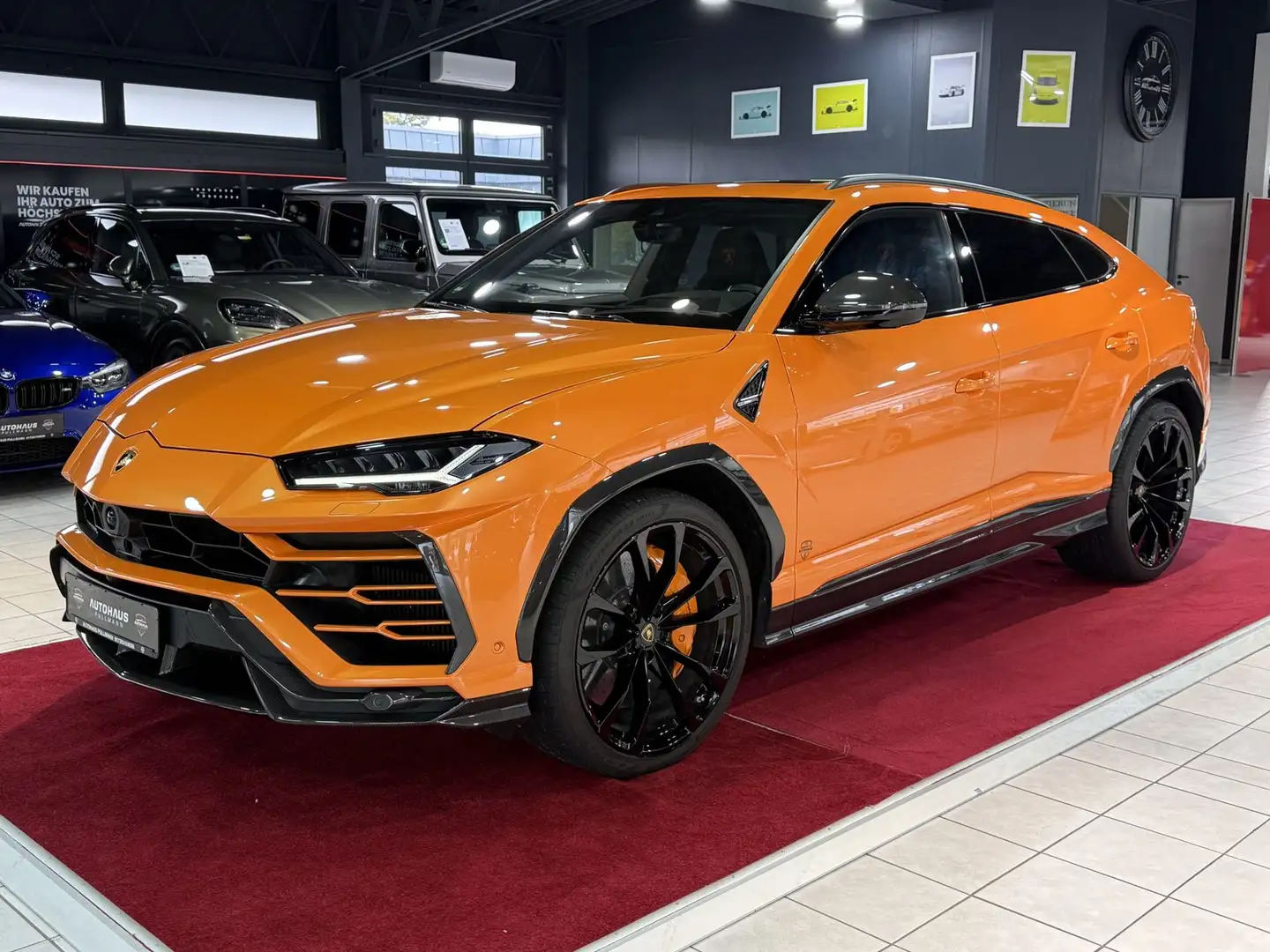 Lamborghini Urus Carbon Paket Interieur&Exterieur +PANO+B&O+ Orange - 1