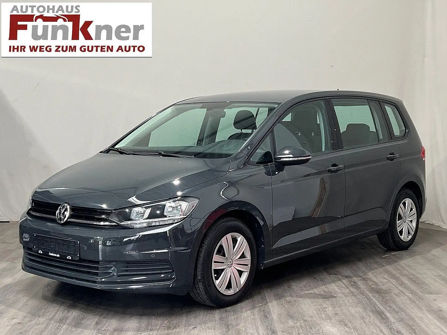 Volkswagen Touran 2,0 TDI AHK/PDC/ACC/1-HAND! Gris - 1