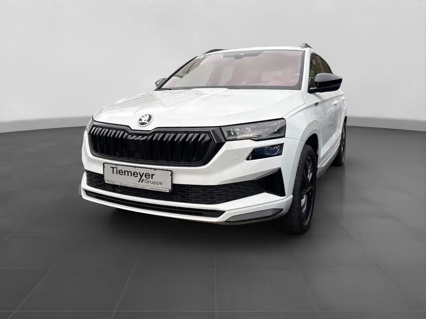 Skoda Karoq 2.0 TDI DSG 4x4 SPORTLINE STHZG ASSIST AHK Weiß - 2