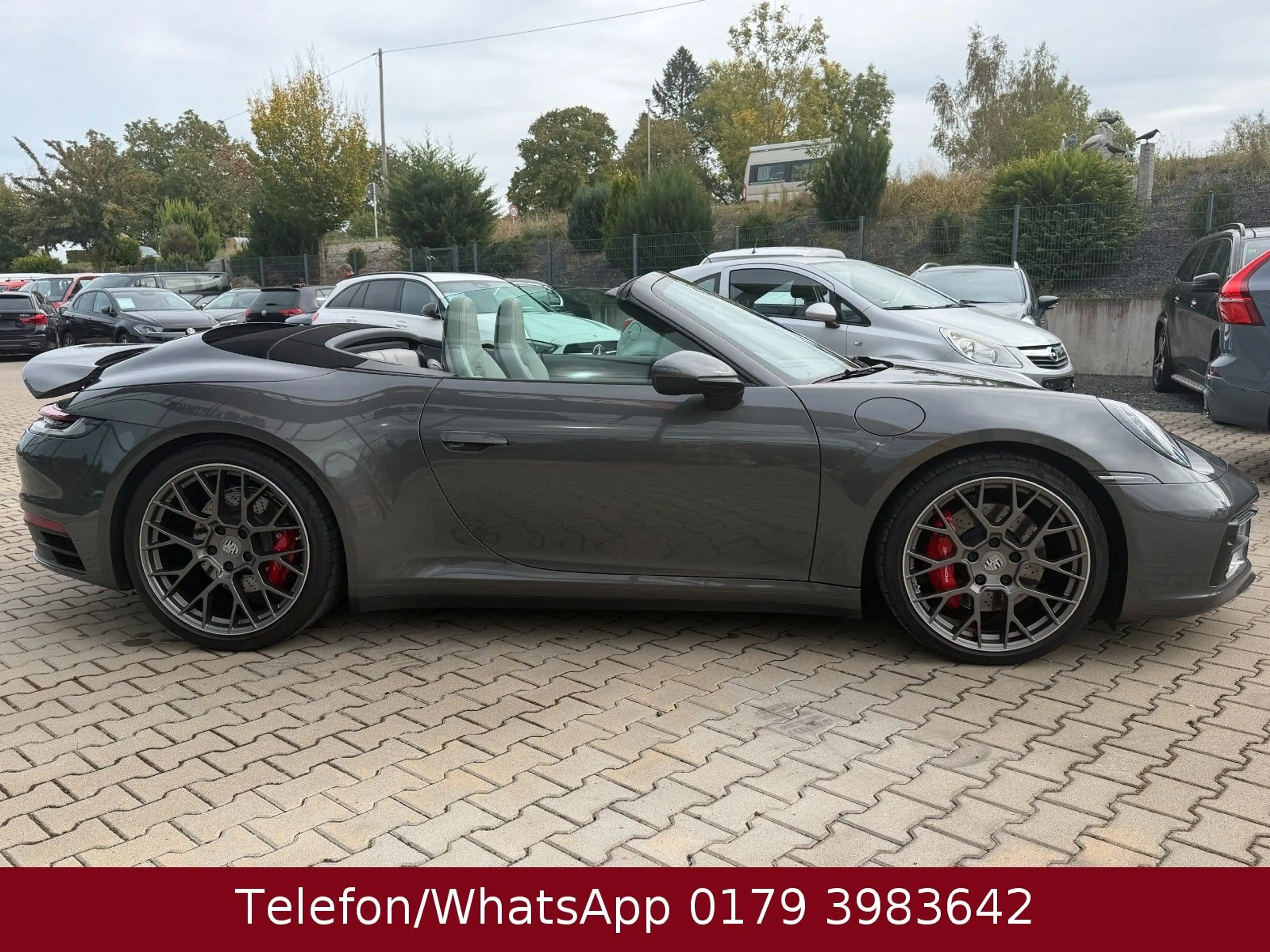 Porsche 911 Carrera 4 S Cabriolet 1 Hand Lückenl. Scheck — photo 13