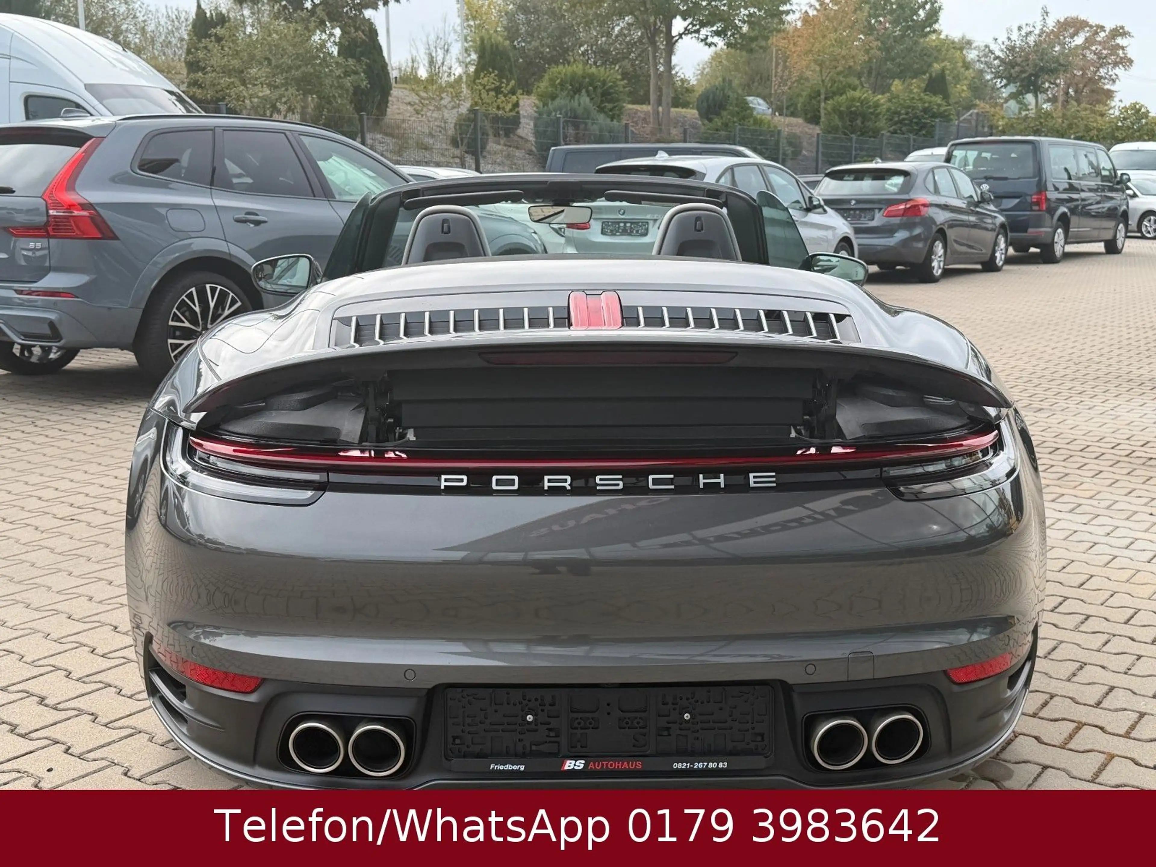 Porsche 911 Carrera 4 S Cabriolet 1 Hand Lückenl. Scheck — photo 12