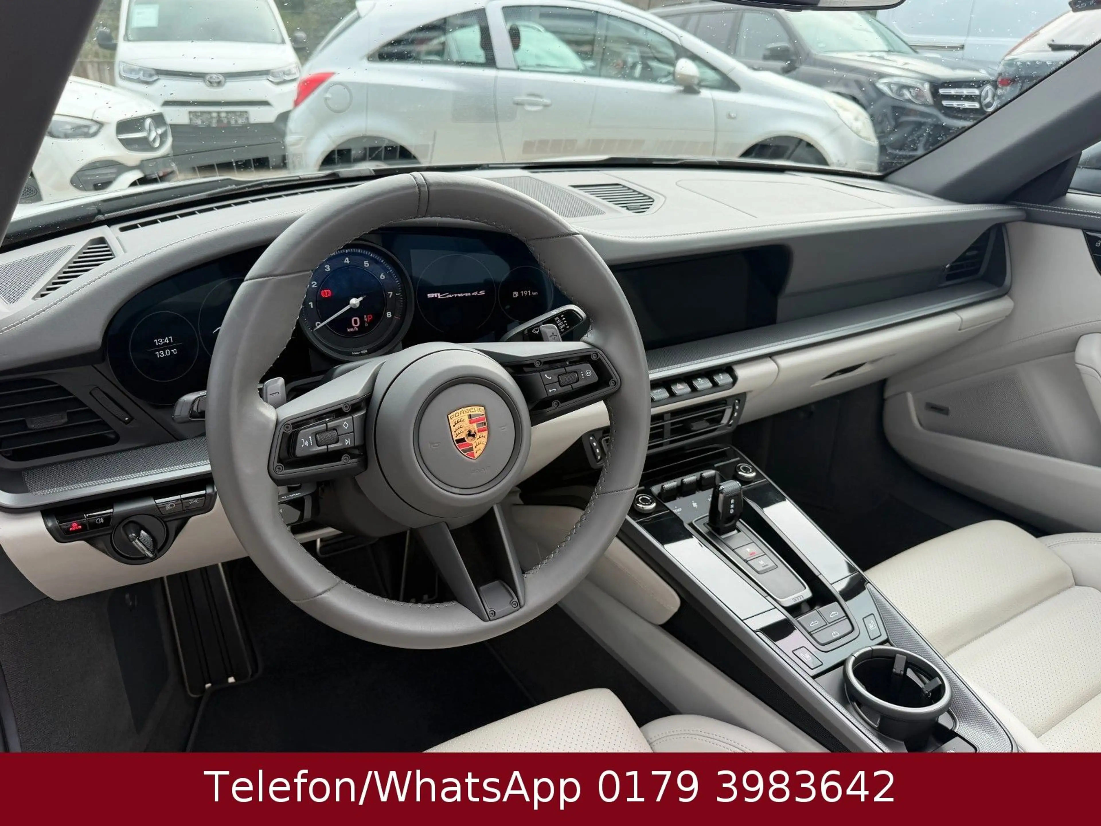 Porsche 911 Carrera 4 S Cabriolet 1 Hand Lückenl. Scheck — photo 10