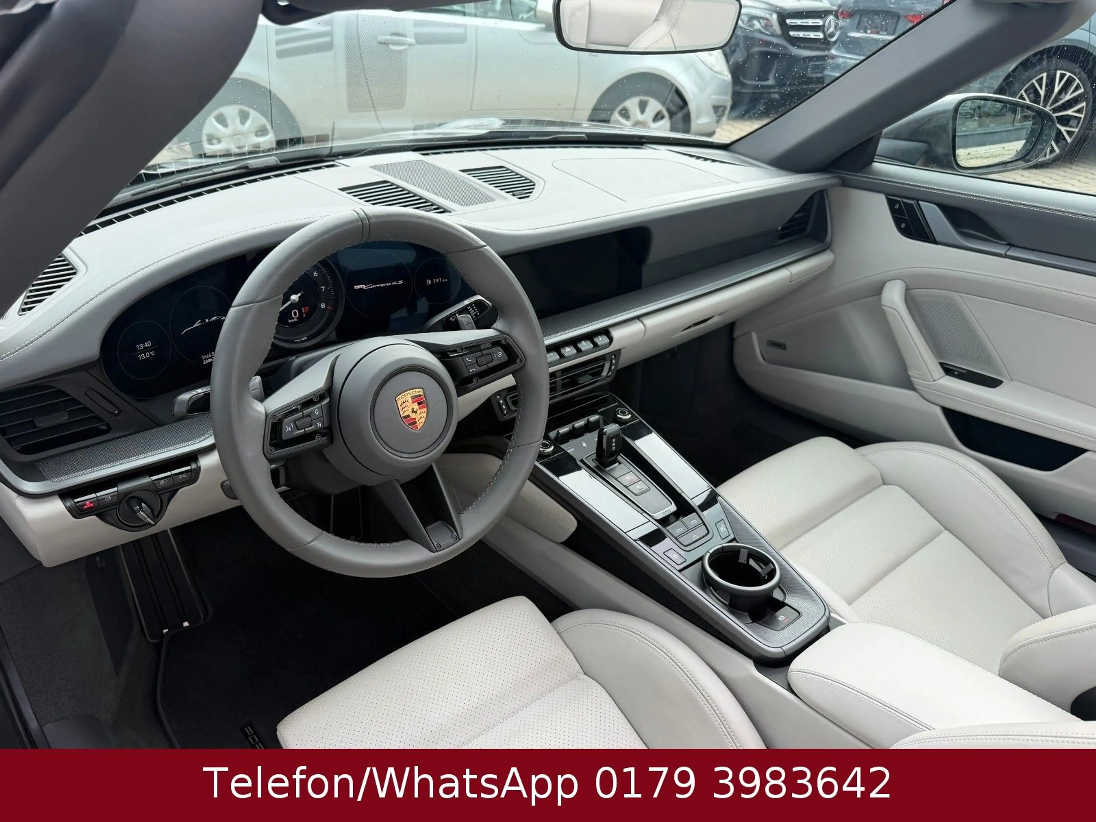 Porsche 911 Carrera 4 S Cabriolet 1 Hand Lückenl. Scheck — photo 8