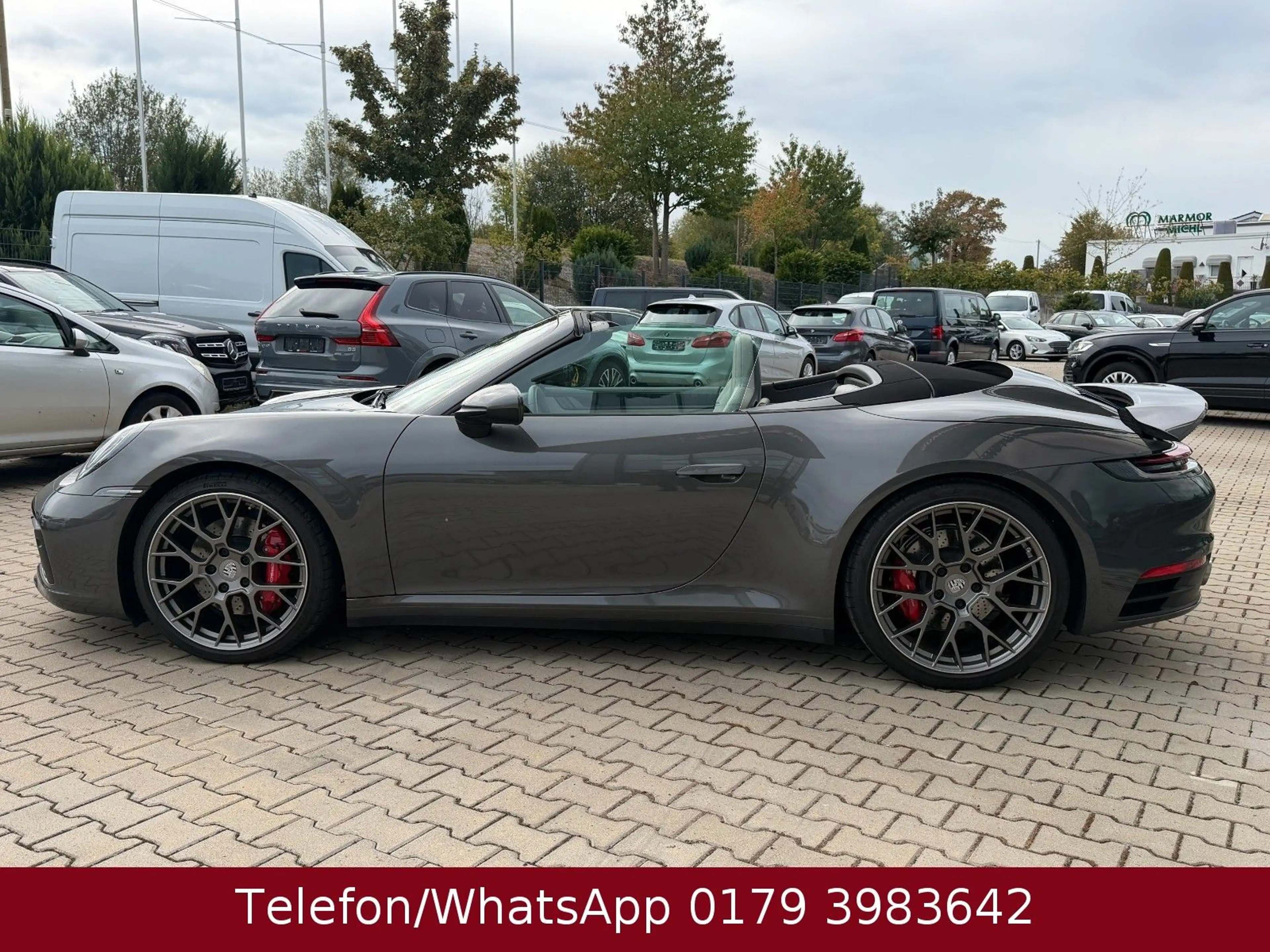 Porsche 911 Carrera 4 S Cabriolet 1 Hand Lückenl. Scheck — photo 2
