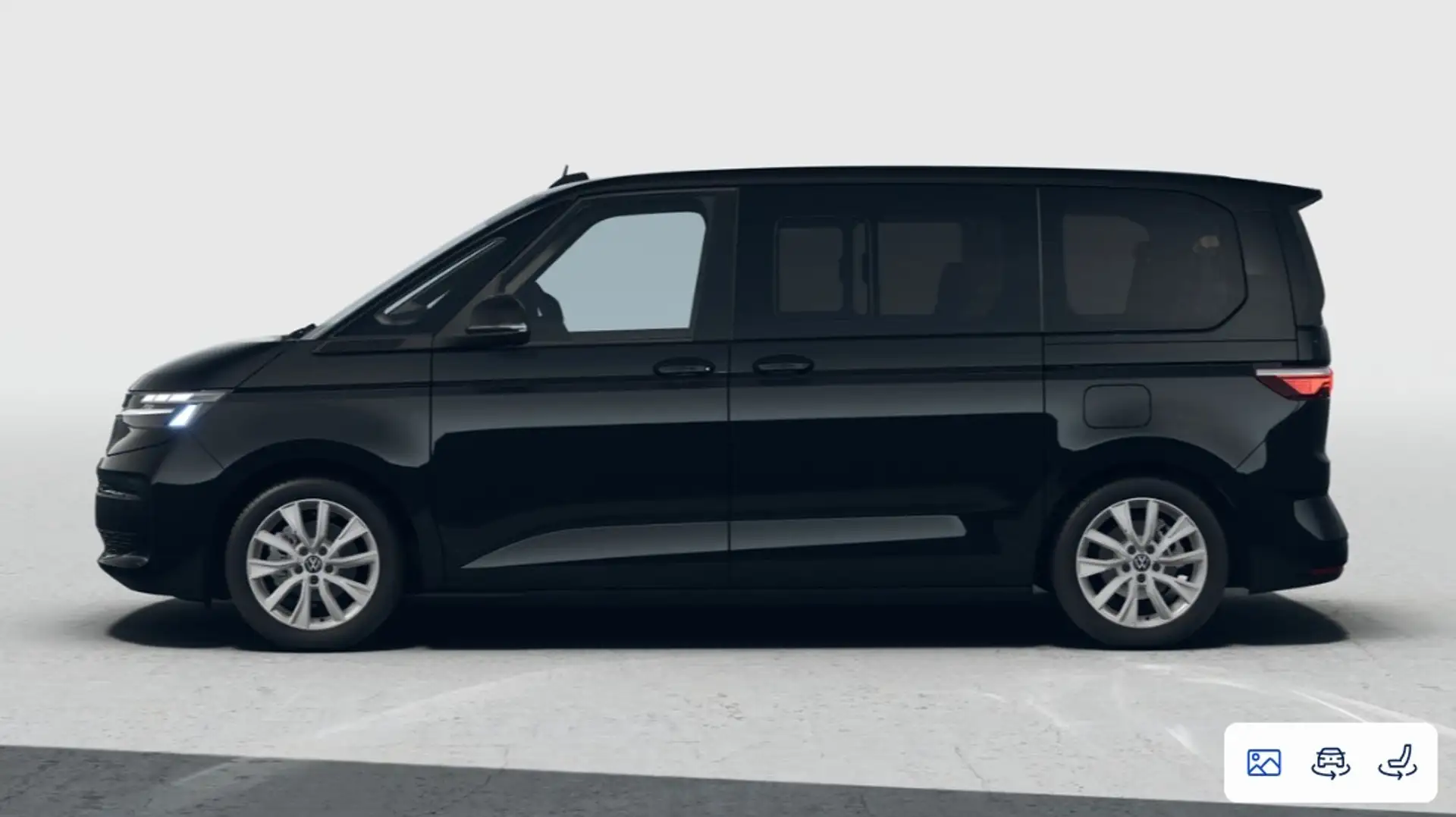 Volkswagen T5 Multivan Life PL  2.0 TDI 110kW  ant. DSG Schwarz - 2
