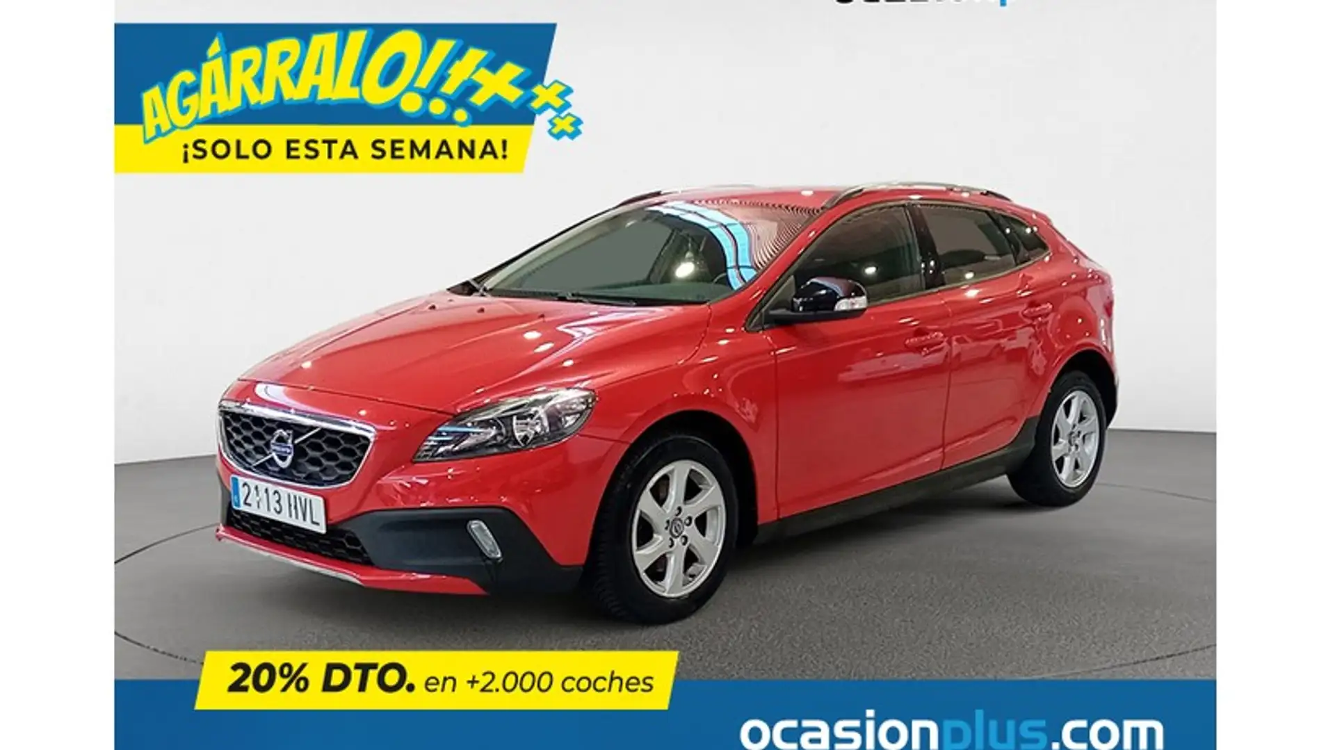 Volvo V40 Cross Country D2 Kinetic Rouge - 1