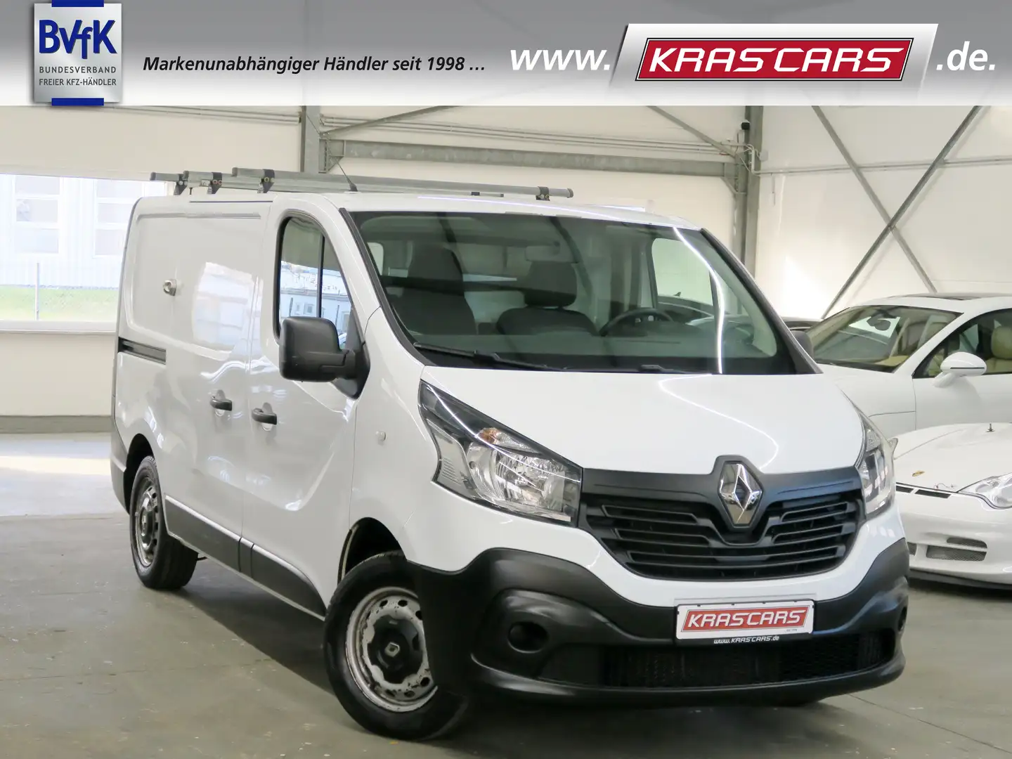 Renault Trafic 115 dCi L1H1 2,7t Komfort AHK*Werkstatt*Dachtr. Weiß - 1