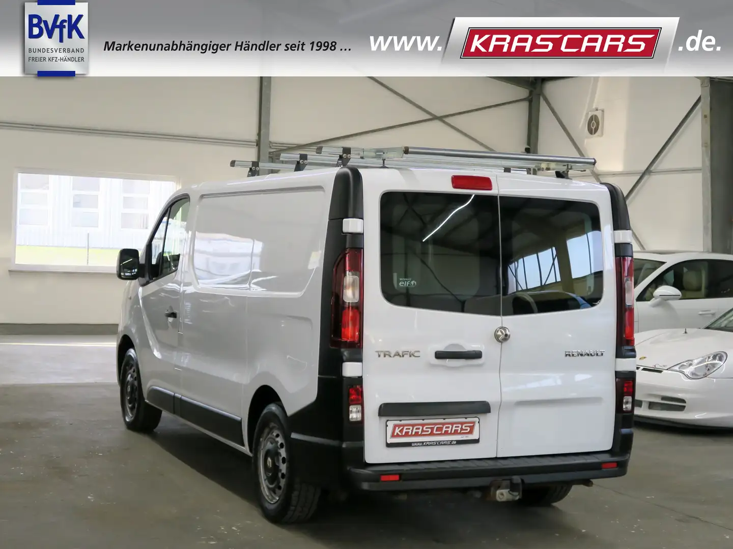 Renault Trafic 115 dCi L1H1 2,7t Komfort AHK*Werkstatt*Dachtr. Weiß - 2
