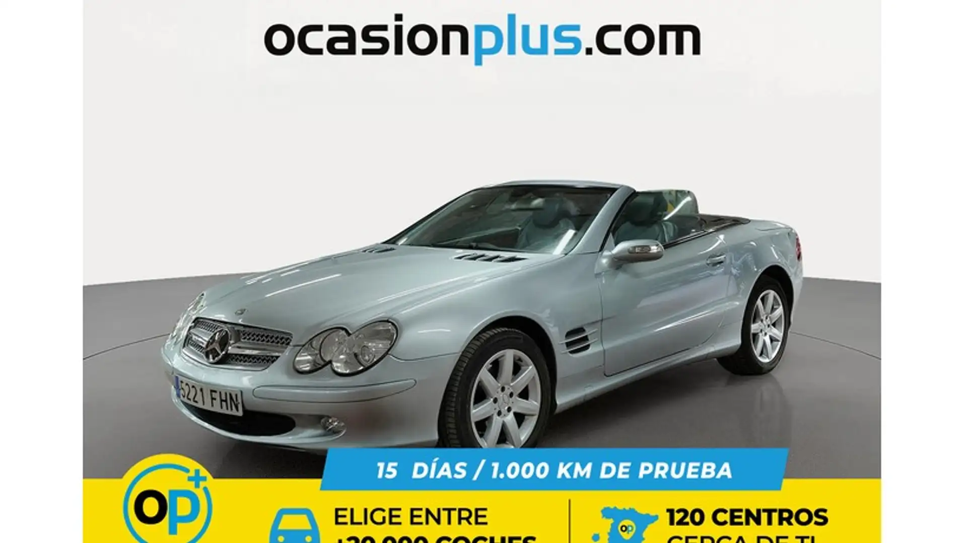 Mercedes-Benz SL 350 Aut. Plateado - 1