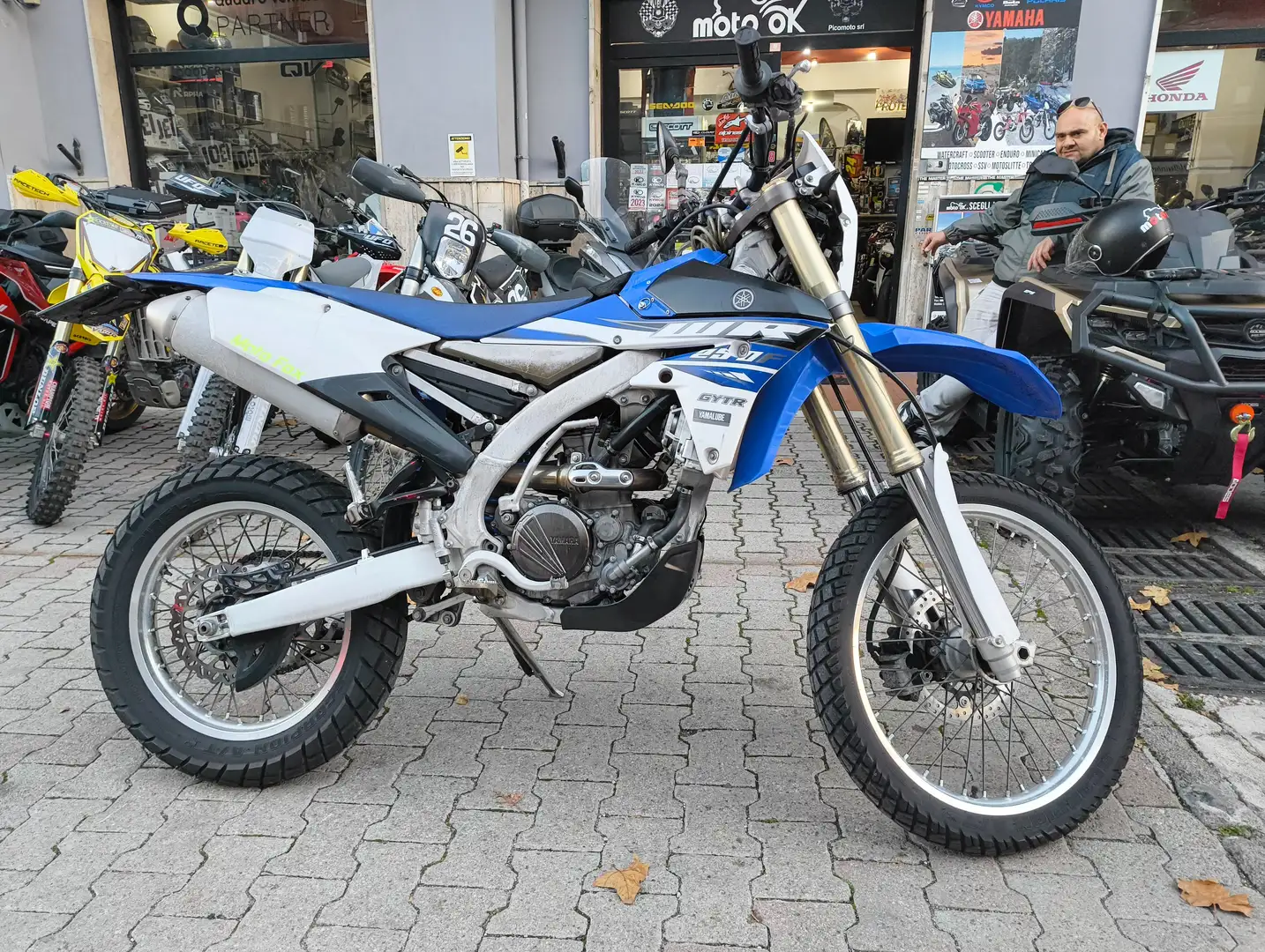 Yamaha WR 250 Bleu - 1