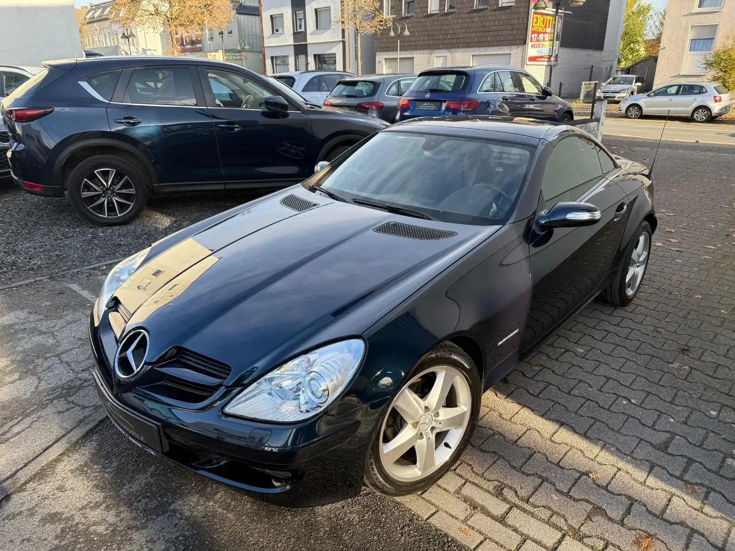 Mercedes-Benz SLK 200 Kompressor 1.Hand* Airscraf*Xenon*Leder Blau - 2