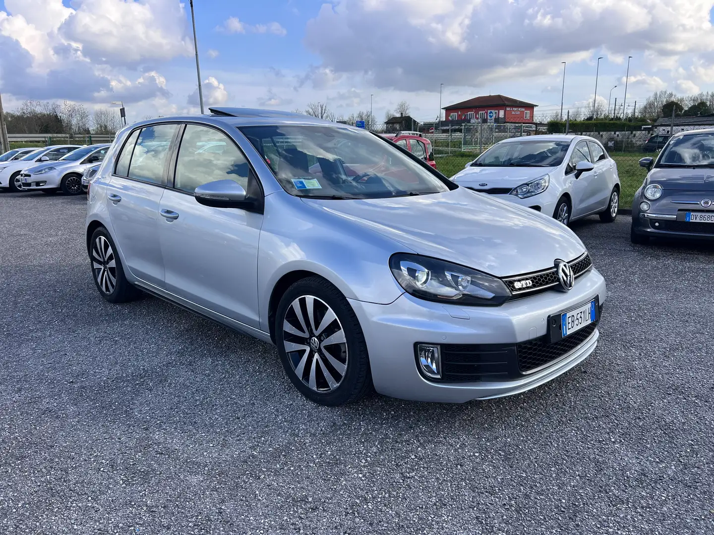 Volkswagen Golf 5p 2.0 tdi Gtd DSG Tettuccio!!! Xenon!!! Plateado - 2