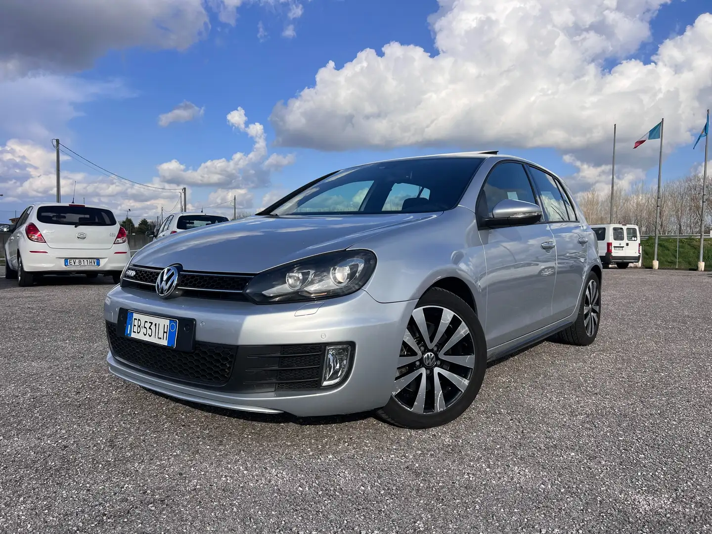 Volkswagen Golf 5p 2.0 tdi Gtd DSG Tettuccio!!! Xenon!!! Plateado - 1