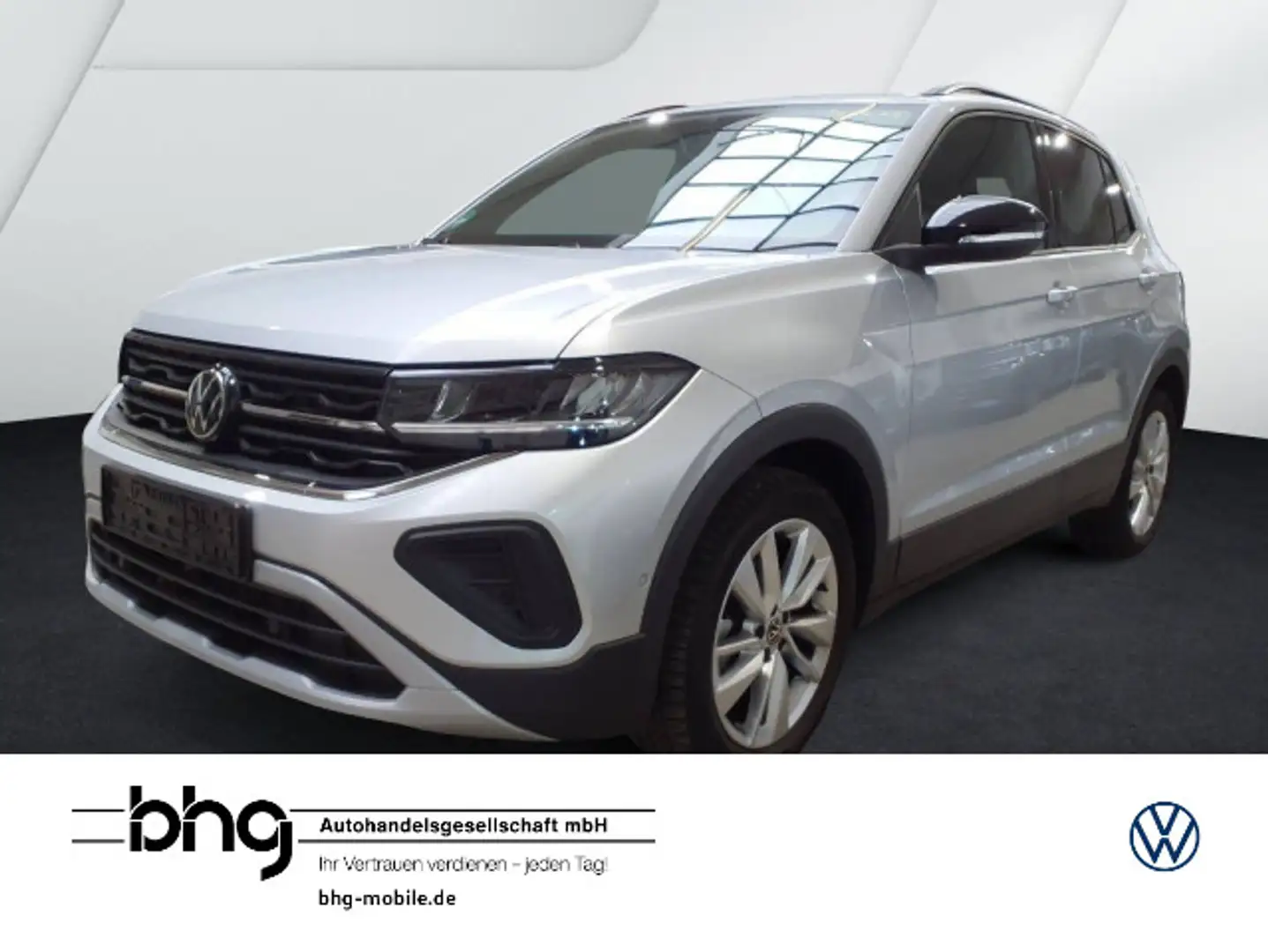 Volkswagen T-Cross Life 1,0 TSI OPF  DSG Silber - 1