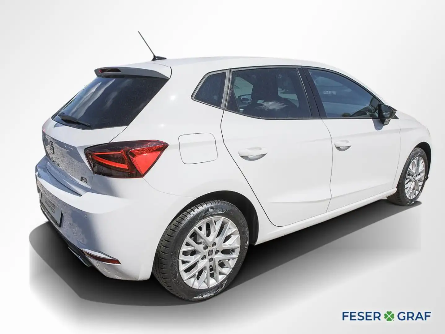 SEAT Ibiza 1.0 TSI FR ACC LED Navi RüKa Sitzh. Bianco - 2