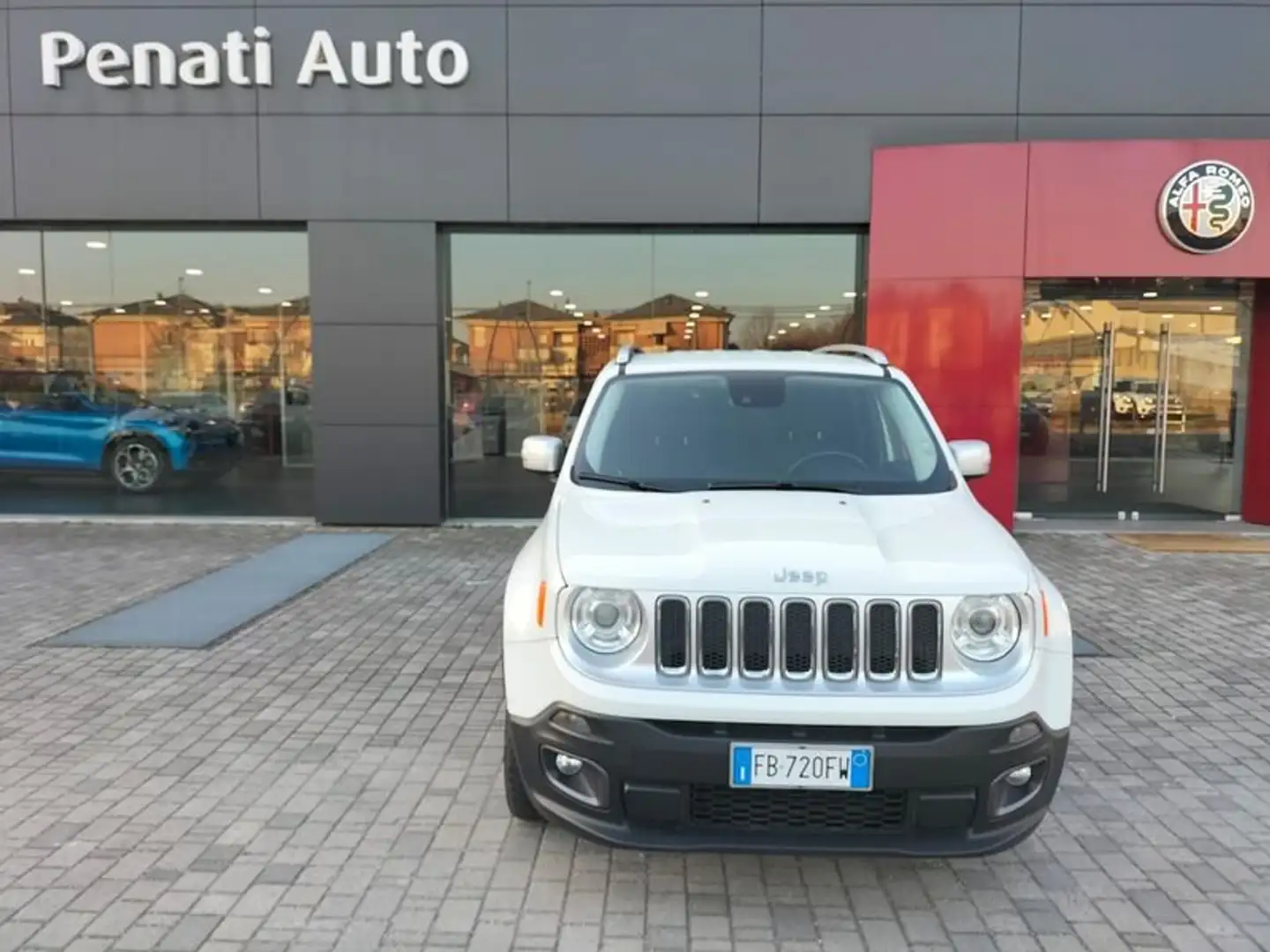 Jeep Renegade Renegade 2.0 Mjt 140CV 4WD Active Drive Limited Weiß - 2