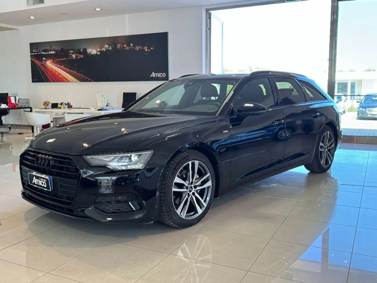 Audi A6 Avant 2.0 TDI S-Line Identity Black Negro - 2