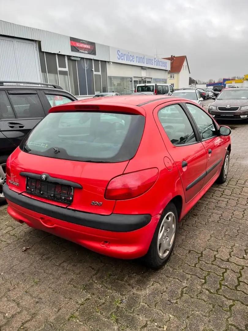 Peugeot 206 Rojo - 2