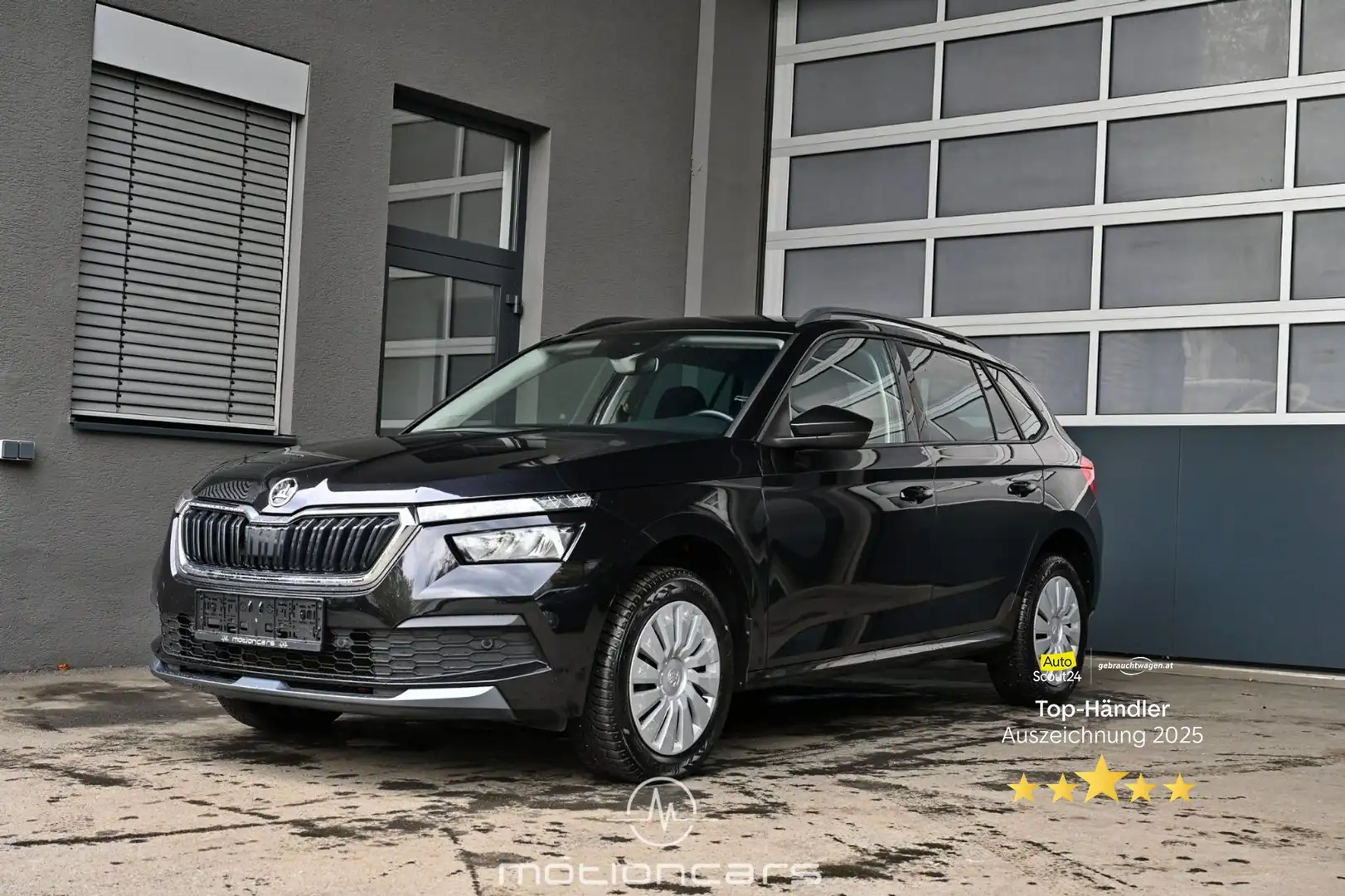 Skoda Kamiq 1.0 TSI Ambition DSG Pickerl NEU Schwarz - 1