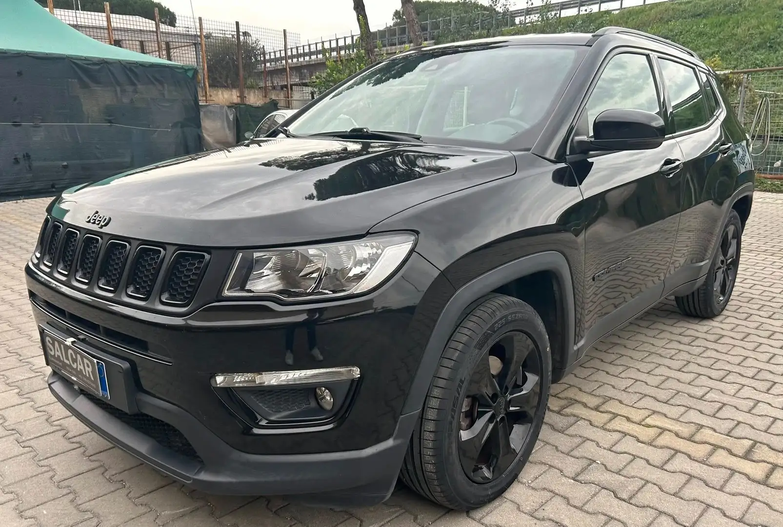 Jeep Compass NIGHT EAGLE 1.6 MJT 120 CV UNIPROPRIETARIO Nero - 2