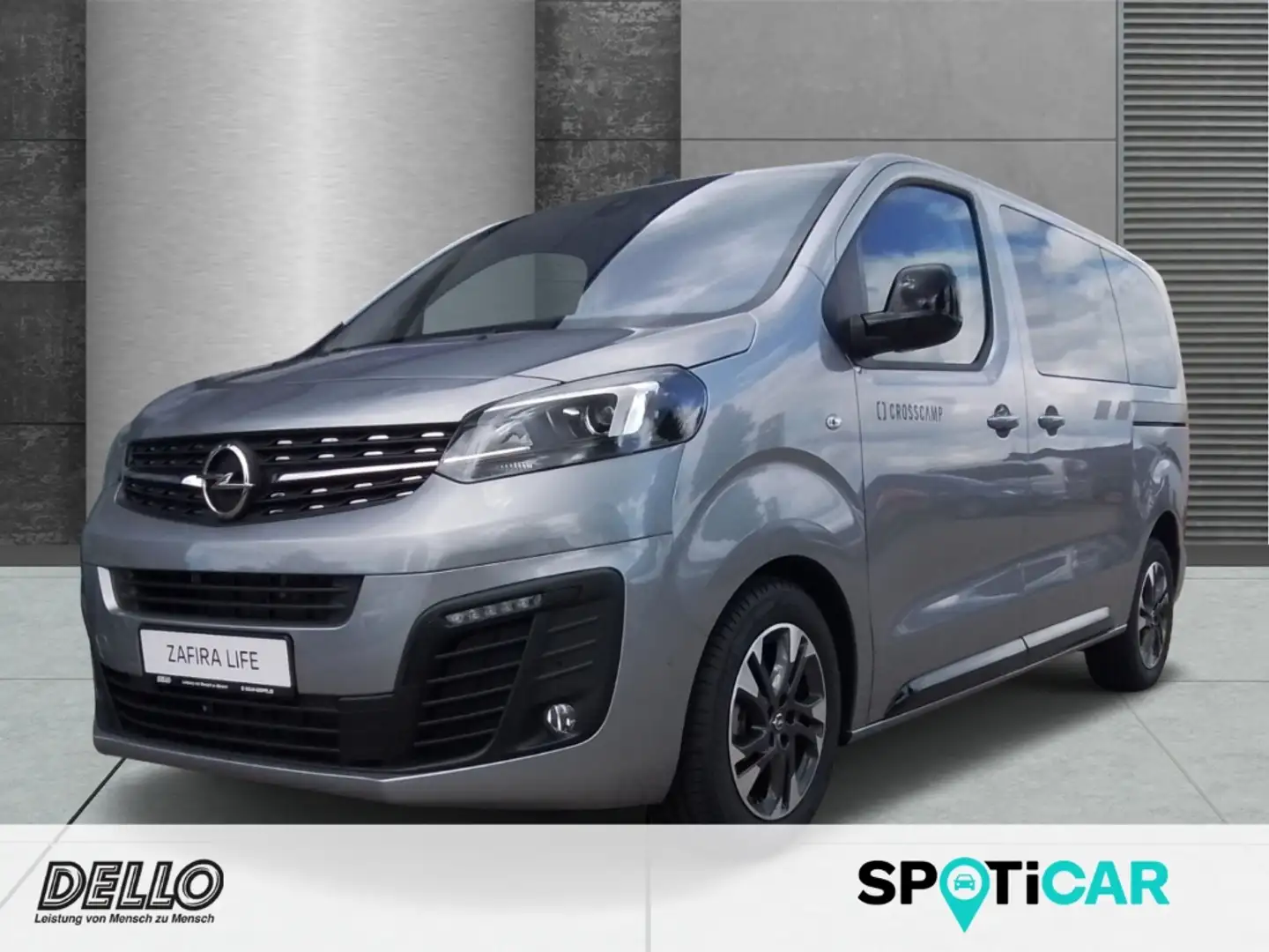 Opel Zafira Life 8 Sitzer Navi Xenon Klimaautom Keyless Rückfahrkam Gris - 1