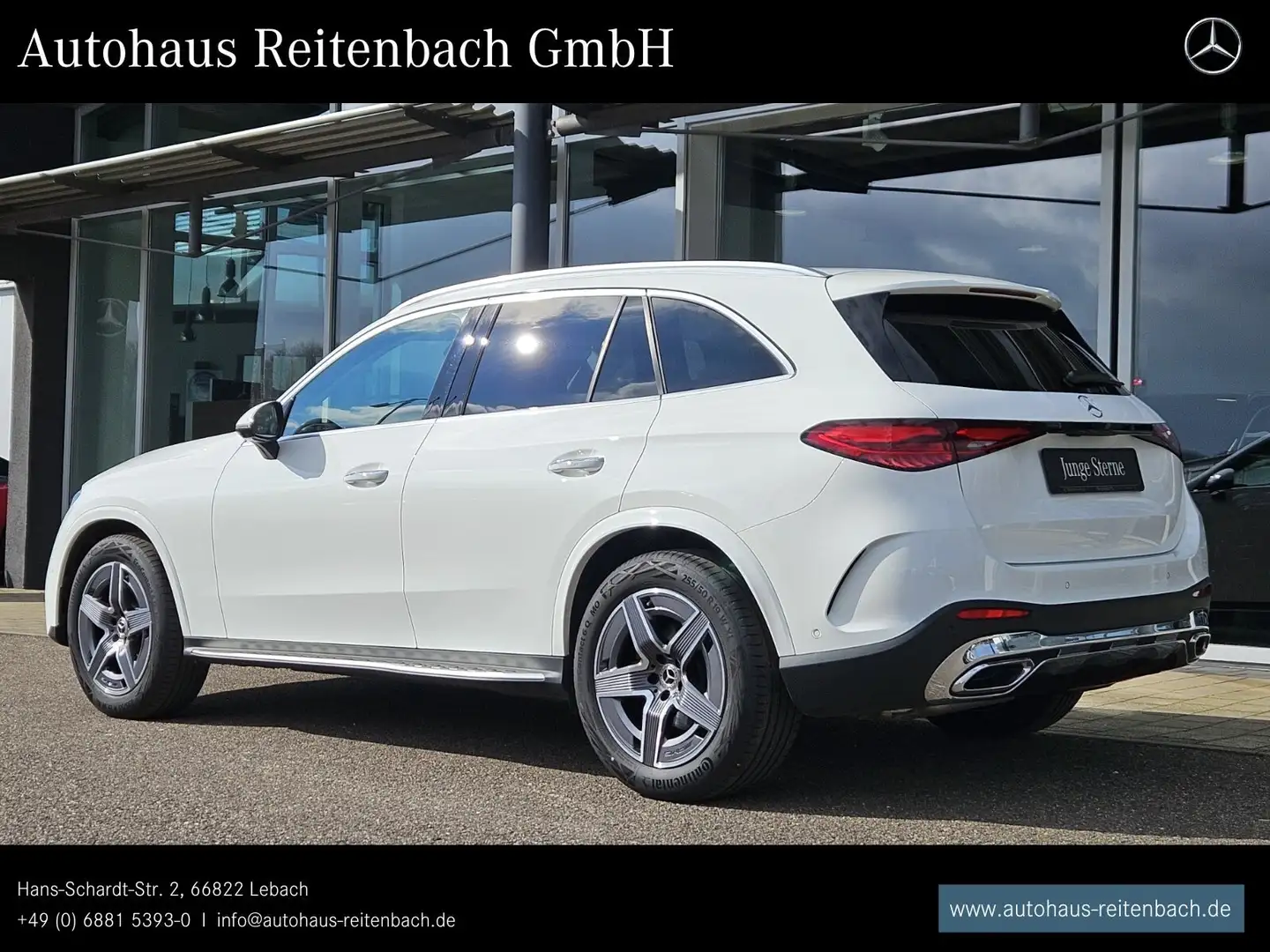 Mercedes-Benz GLC 220 GLC220d 4M AMG+PANO+DIST NIGHT+360+KEYLESS+EASYP Weiß - 2