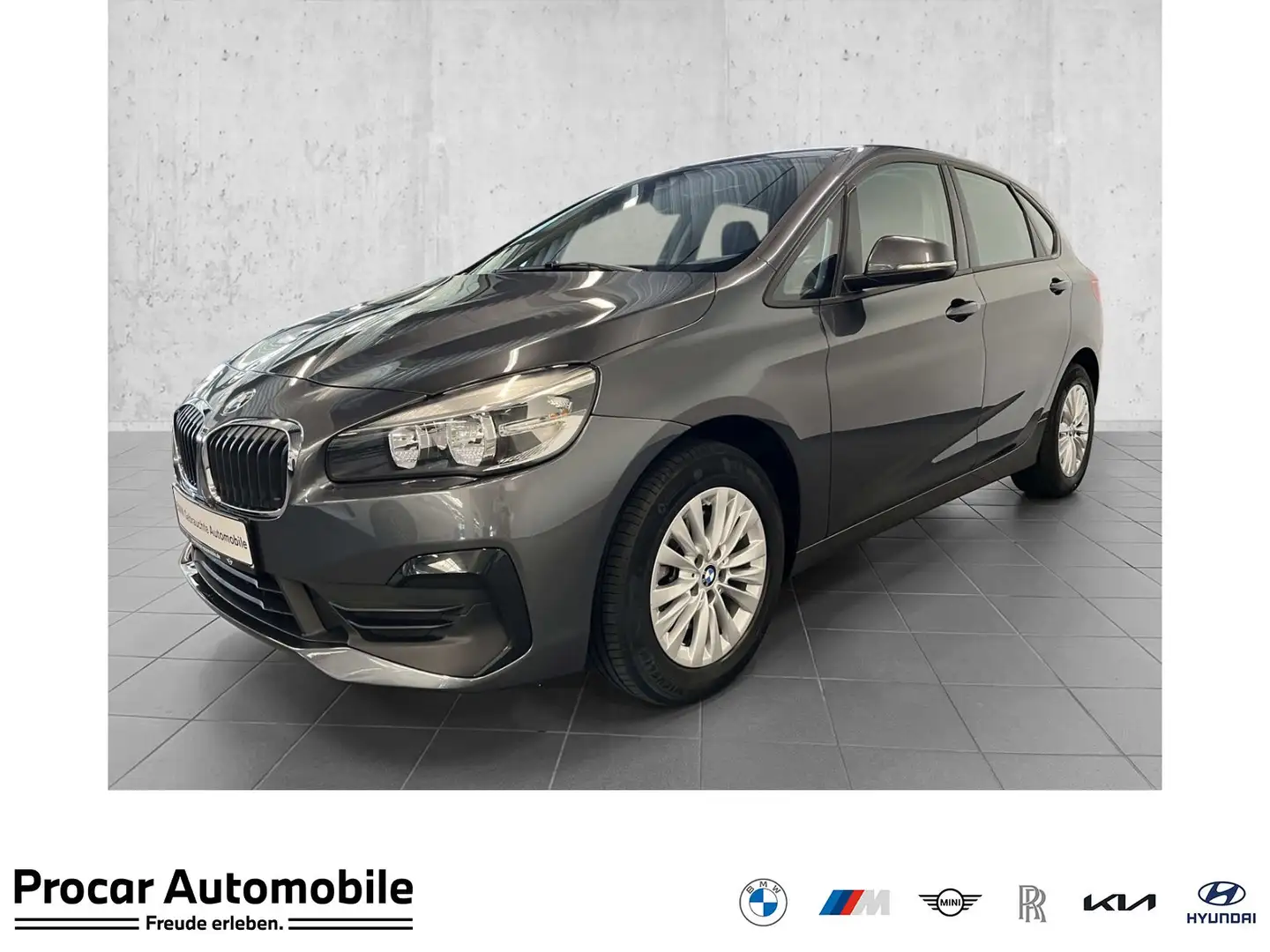 BMW 218 d xDrive Active Tourer NAVI PDC V+H DAB Sitzheiz. Grau - 1