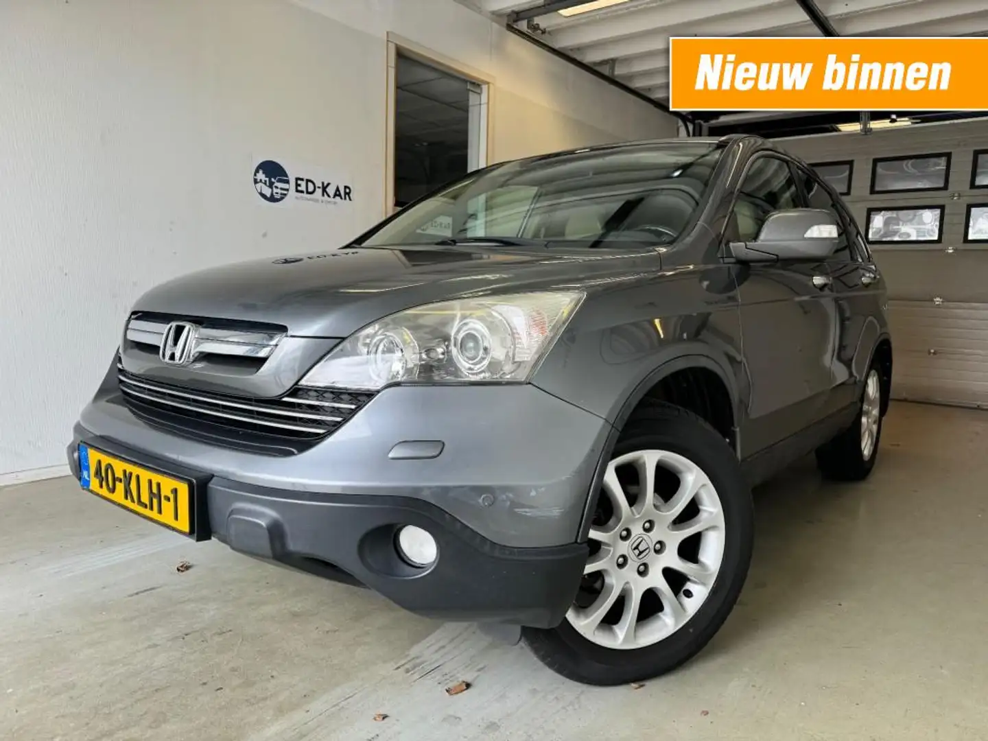 Honda CR-V 2.4i Executive AUT LEER 4WD DEALER ONDER. NAP APK Szürke - 1