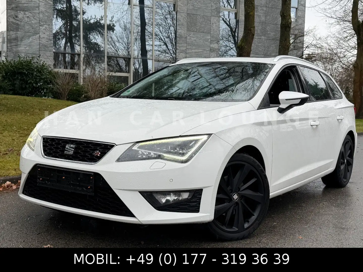 SEAT Leon ST FR 2.0 TDI*PANORAMADACH*NAVI*PDC*150 PS Weiß - 2