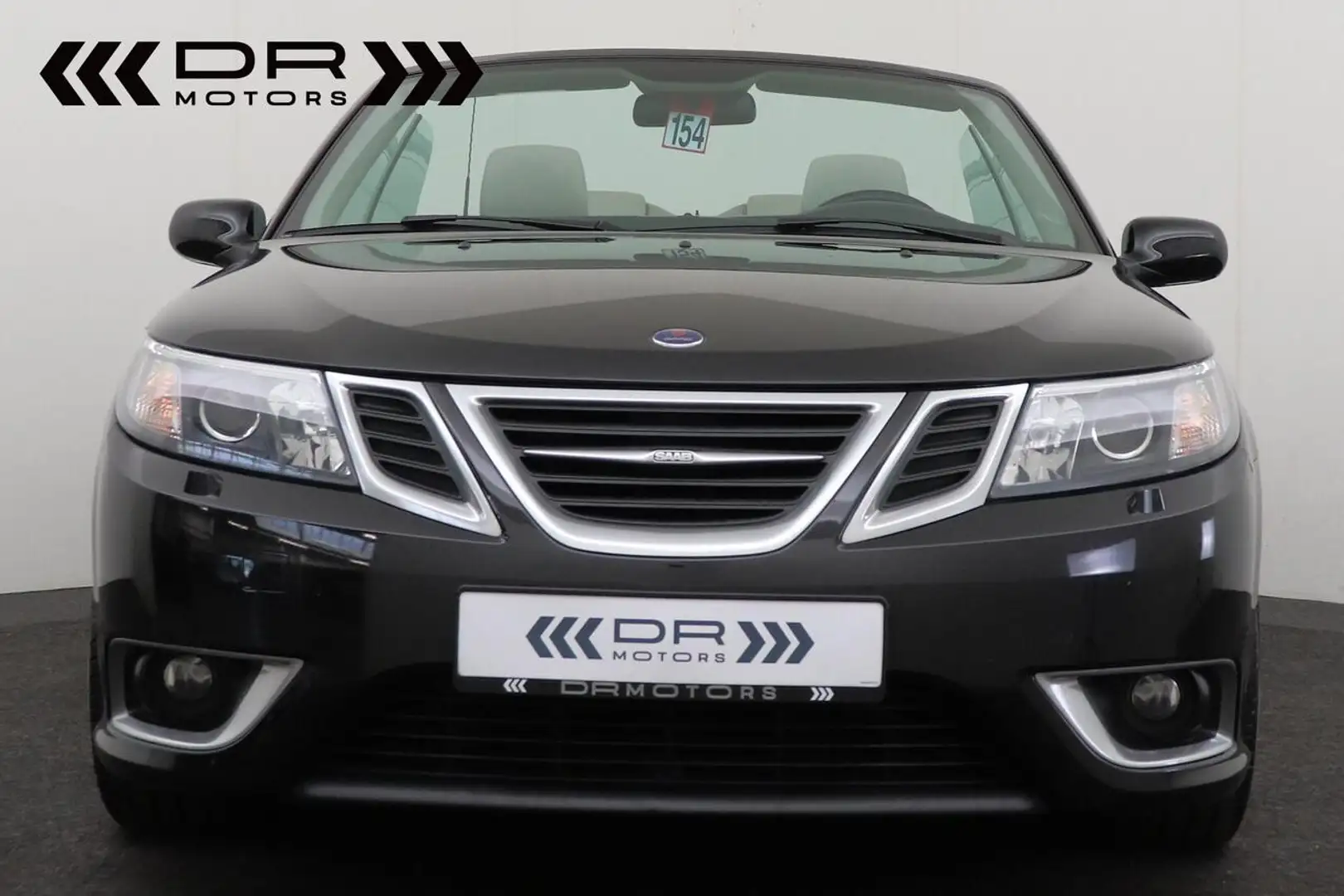 Saab 9-3 CABRIO - LEDER - AIRCO - CRUISE - TOPSTAAT!! Nero - 2