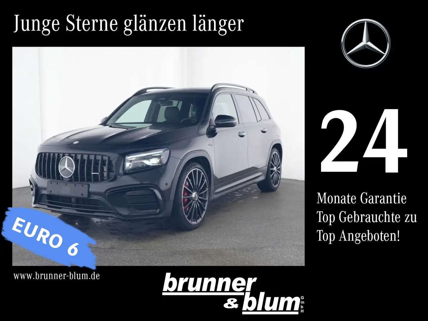 Mercedes-Benz GLB 35 AMG GLB 35 4MATIC Panodach,Burmester,2xNight,MultLED Noir - 1