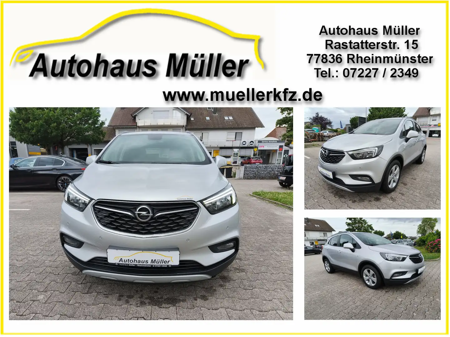 Opel Mokka X Edition StartStop Silber - 1