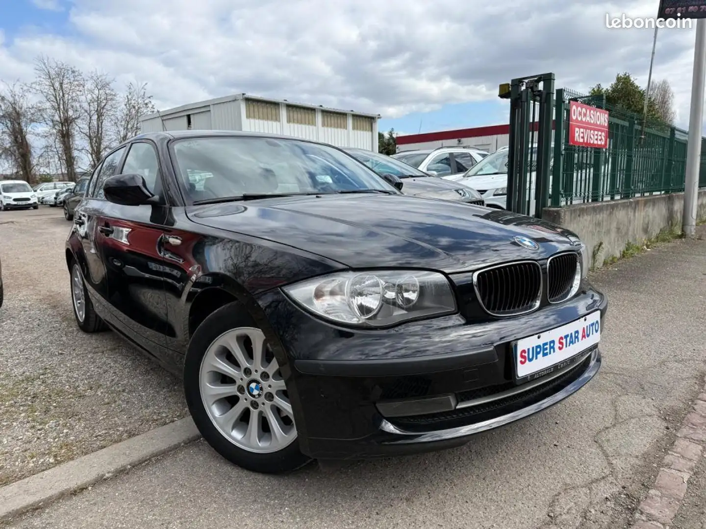 BMW 116 116I 1.2 E 87 Edition Confort garantie 12 mois 2011 Noir - 1