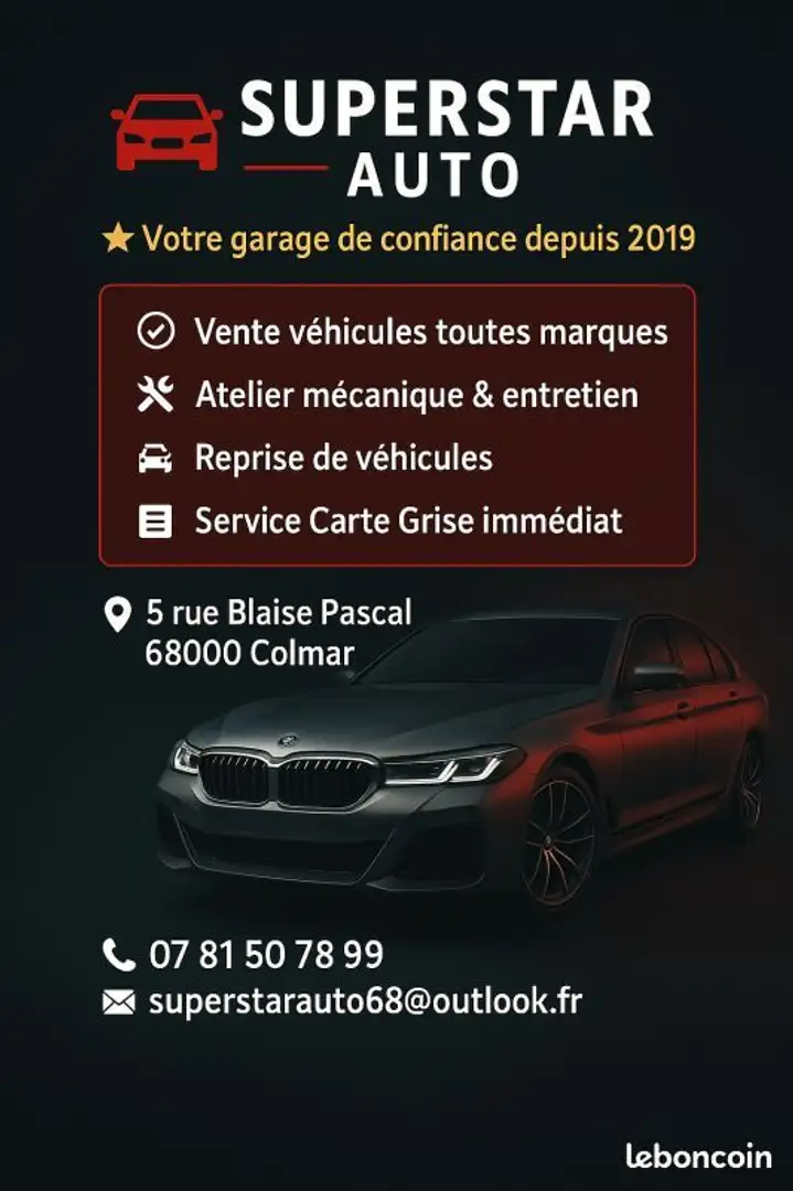 BMW 116 116I 1.2 E 87 Edition Confort garantie 12 mois 2011 Noir - 2