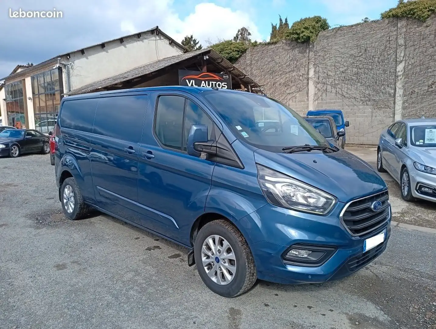 Ford Transit Custom Fourgon Boite Automatique 170 cv Année 2018 Azul - 1
