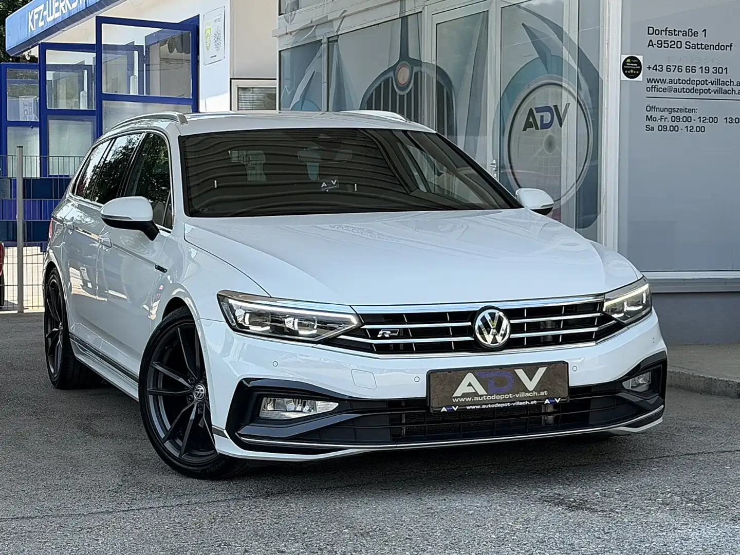 Volkswagen Passat R-Line 4Motion 2.0 TDI Weiß - 1