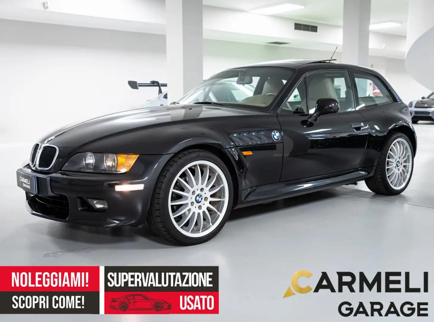 BMW Z3 Coupé 2.8 24V TETTO-PELLE BEIGE-SEDILI RISCALDATI Nero - 1