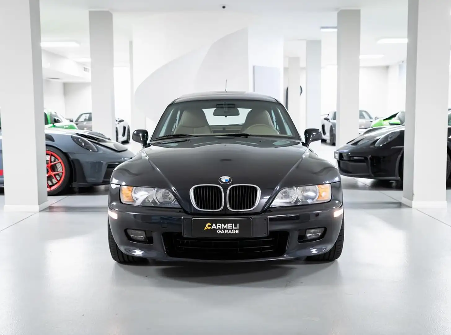 BMW Z3 Coupé 2.8 24V TETTO-PELLE BEIGE-SEDILI RISCALDATI Nero - 2