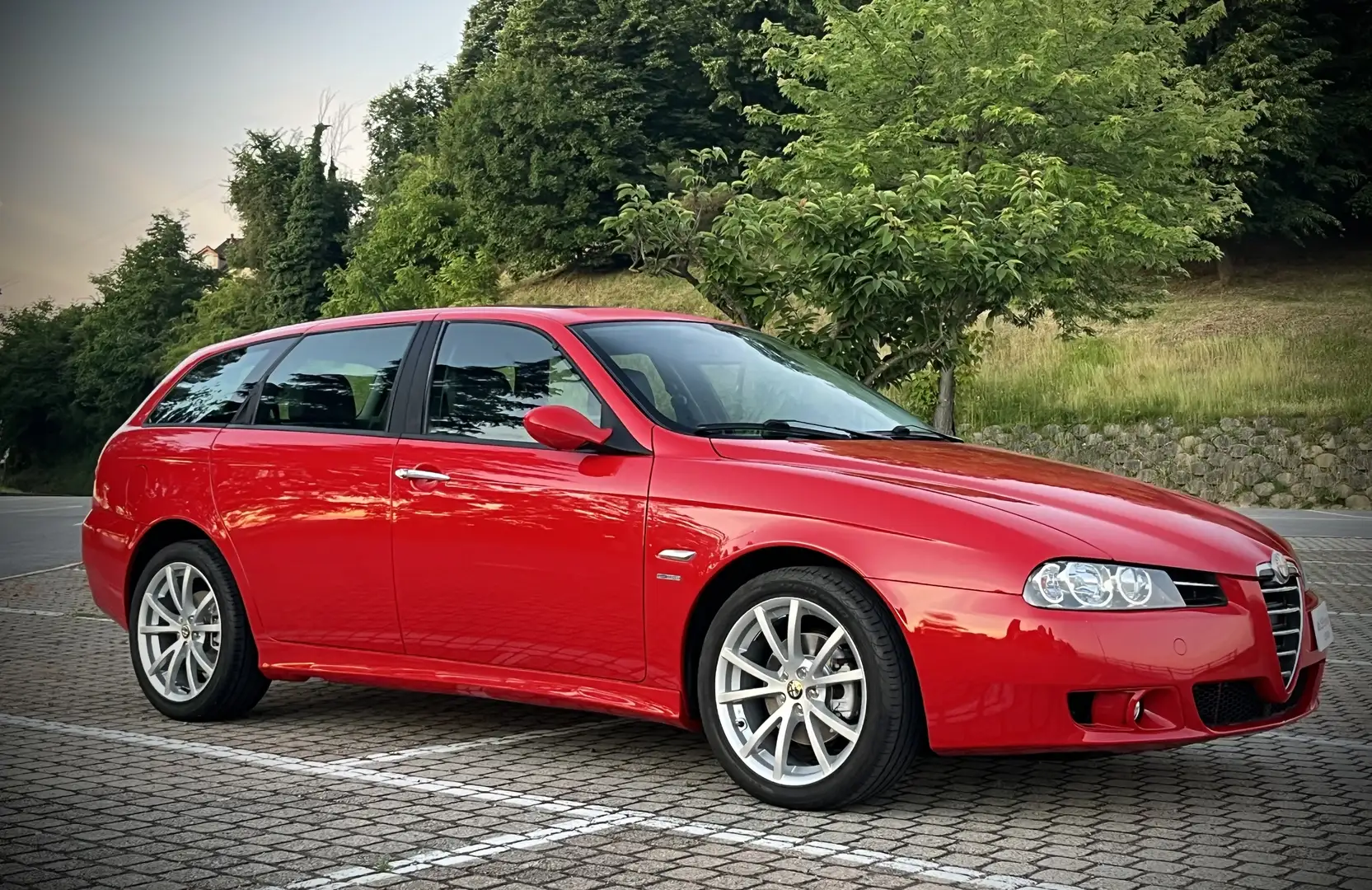 Alfa Romeo 156 SW 2.5 V6 24v Distinctive - DA VETRINA! Rouge - 1