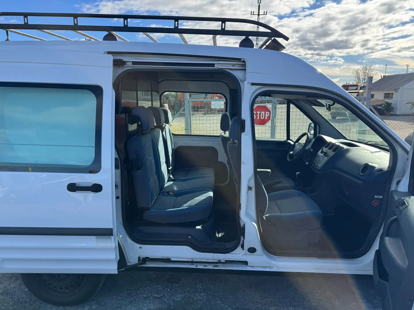 Ford Transit Connect 5-Sitze-KASTEN Netto:3.998 KLIMA AHK Euro5 Weiß - 1