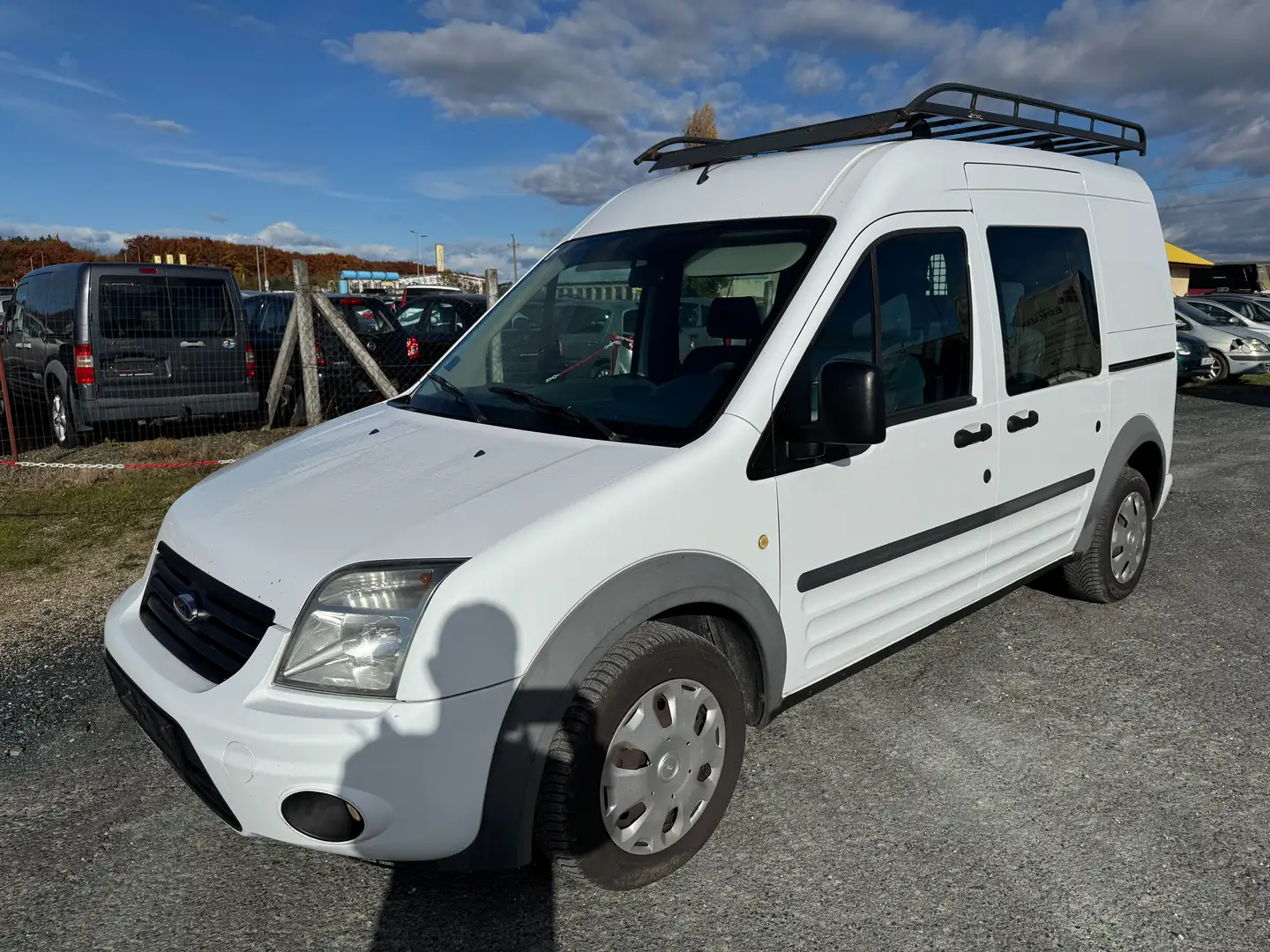 Ford Transit Connect 5-Sitze-KASTEN Netto:3.998 KLIMA AHK Euro5 Weiß - 2