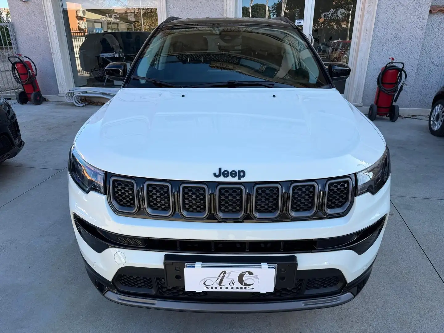 Jeep Compass Compass 1.3 Turbo T4 240 CV PHEV AT6 4xe S Bianco - 2