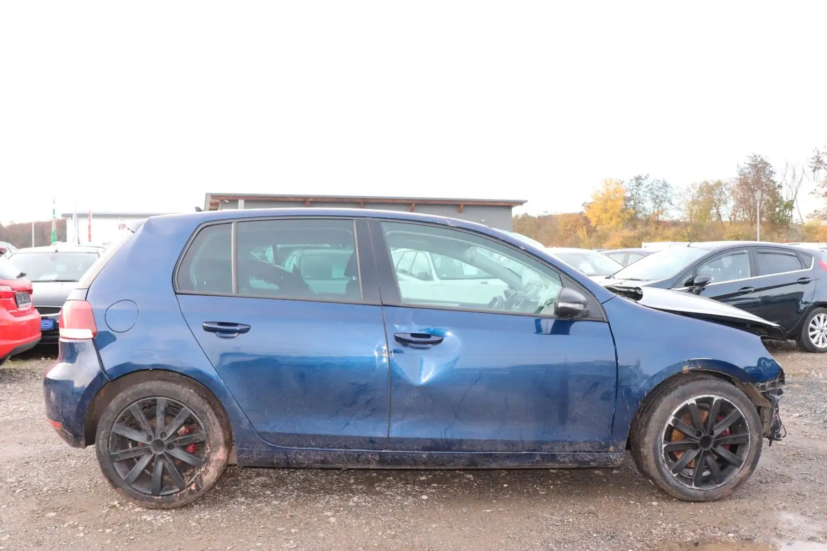 Volkswagen Golf VI Highline Blau - 2