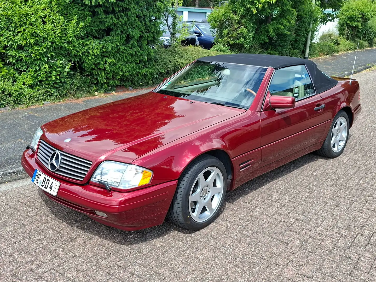 Mercedes-Benz SL 500 SL 500 40th anniversary edition designo Červená - 2