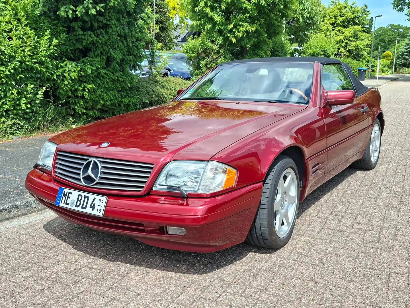 Mercedes-Benz SL 500 SL 500 40th anniversary edition designo Červená - 1