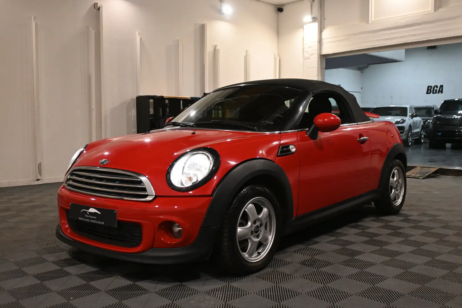 MINI Cooper Roadster ROADSTER 1.6i / CUIR / CLIMAT / GPS NAVIGATION !! Rood - 2
