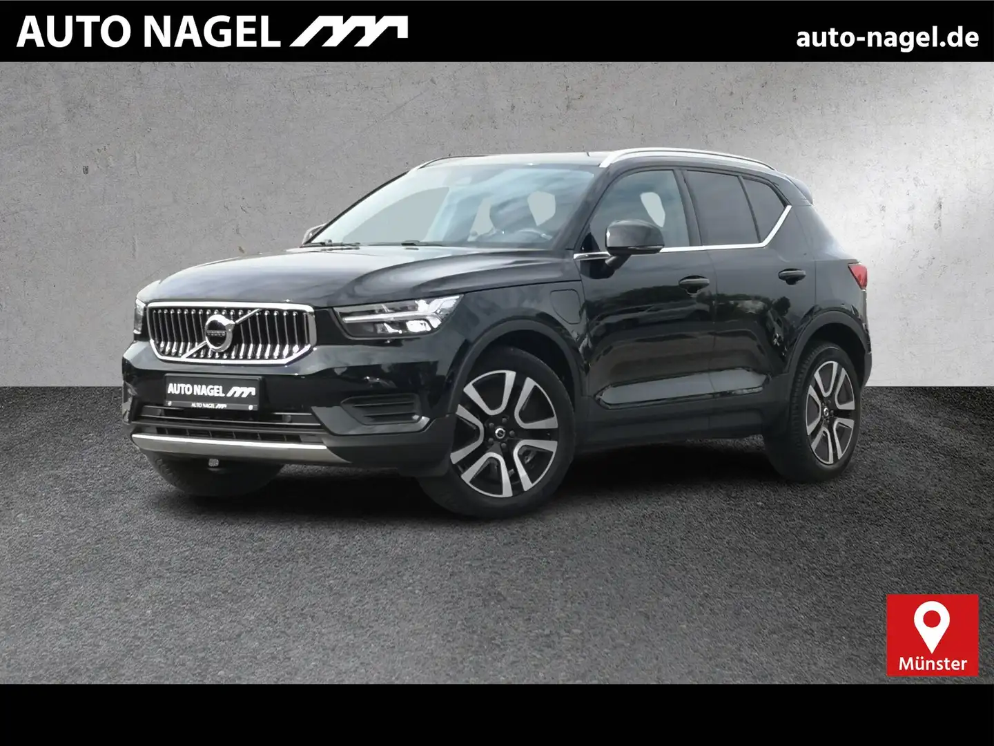 Volvo XC40 XC40 T4 LEDER|el.SITZ|STANDHEIZUNG|LED|CAM| Schwarz - 1
