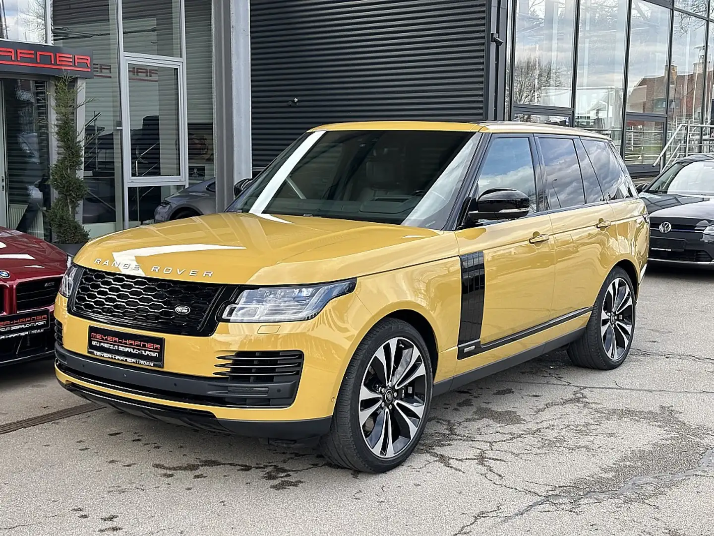 Land Rover Range Rover 5,0 S/C V8 AWD Fifty Aut. Jaune - 1